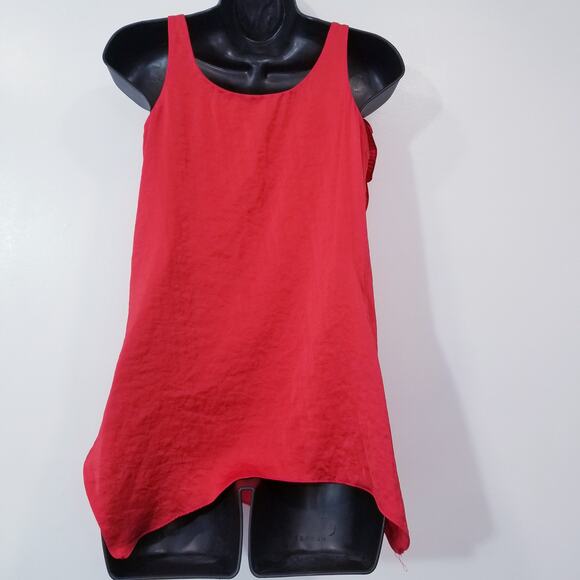 Cynthia Steffe Sateen Ruffle Scoop Neck Blouse - Picture 3 of 11